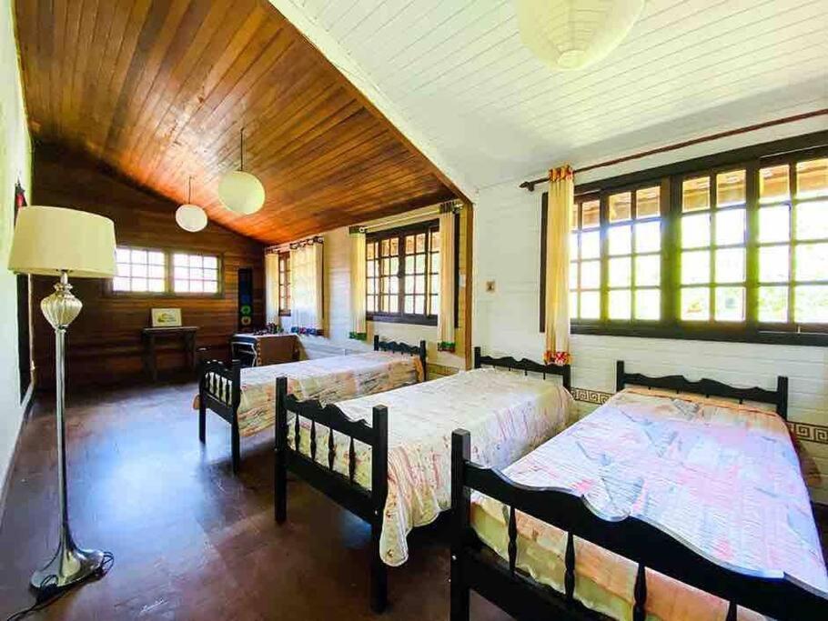 Вилла Casa De Temporada - Domodhara- Sao Francisco Xavier Сан-Жозе-дус-Кампус Экстерьер фото